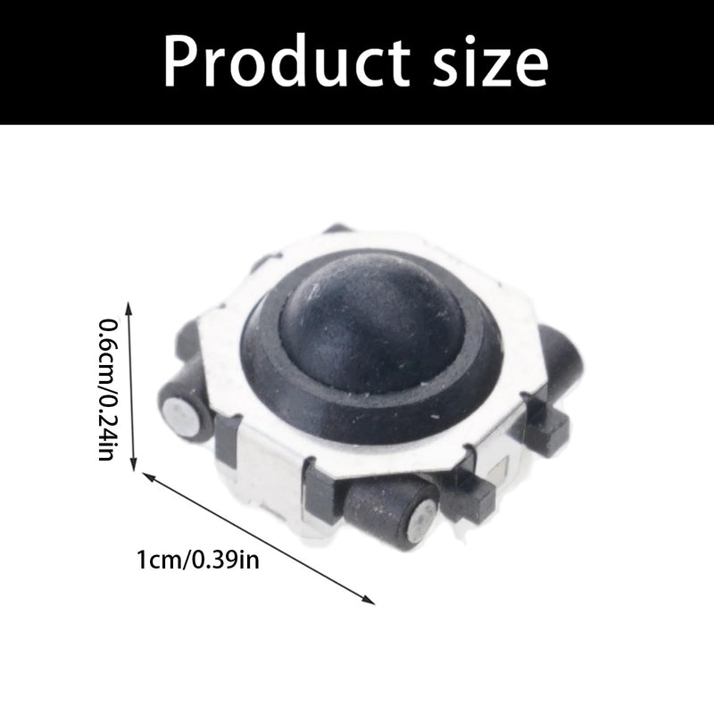 YROHGKPN EVQWJN007 Trackball Navigation Key, Multi Directional Rolling Ball Switch for Phone, 360 Degree Replacement
