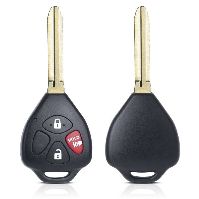 MechanMagic Key Fob Remote Replacement Fits for Toyota Yaris/Scion IQ TC XD (FCC ID:MOZB41TG) 2007 2008 2009 2010 2011 2012 2013 Keyless Entry Remote Control (4D67 Dot Chip)