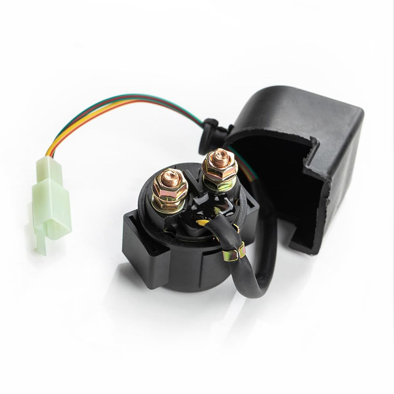 Solenoid Starter Relay for Chinese Made 50cc 70cc 90cc 100cc 110cc 125cc ATV,Dirt Bike,GO-Kart,Pochet Bike,Chopper,Scooter