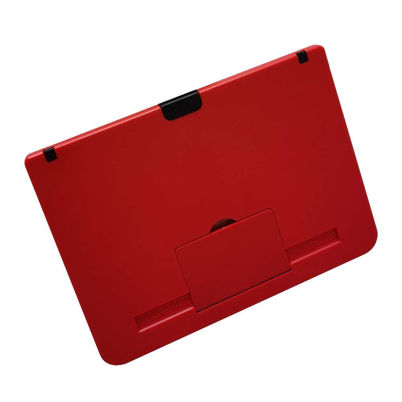 12" 3D HD Phone Screen Magnifier with Foldable Stand, Drawer Design, Blue Light Filter, Anti-Slip, Movie Video Gaming Amplifier, Universal Compatibility for All Phones (Red) Red