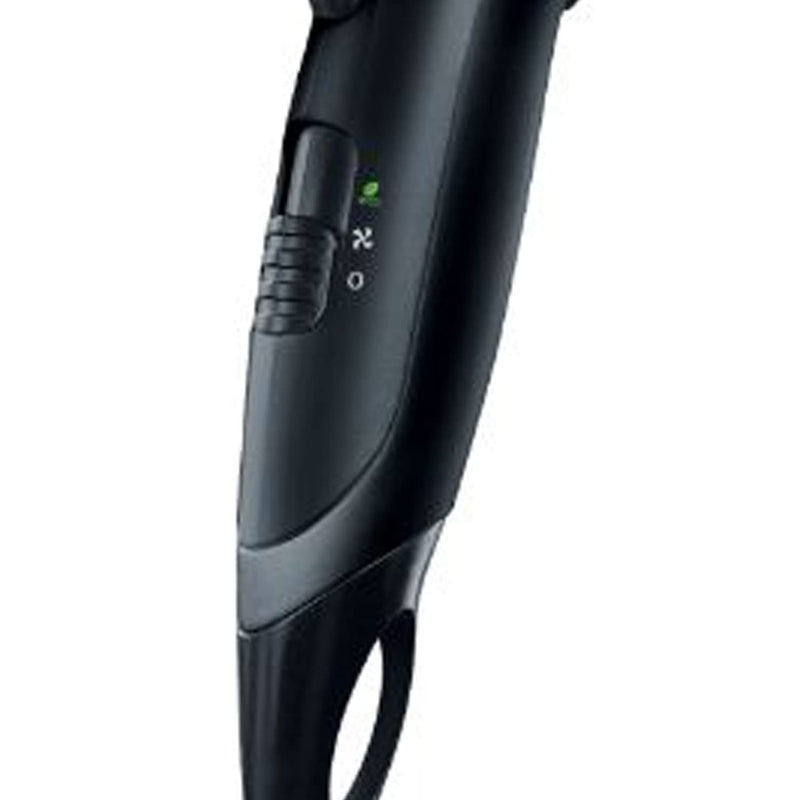 Remington D3010 Power Dry Lightweight Hair Dryer, 2000 W, Black | Three Heat and Two Speed Settings, Eco Setting, Ceramic Ionic Grille, Removable Easy-Clean Grille D3010 Remington Power Hair Dryer