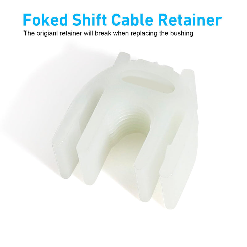 14104 Transmission Shifter linkage Cable Bushing Repair Kit 15276979 52855956AG Shifter Cable Bushing Clamp For Chevy Silverado 1500 2500 3500 JEEP RAM Dodge 2004-2020 Buick Cadillac GMC