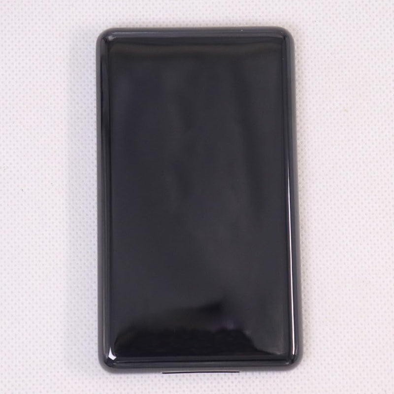 Thin Blank Black Backplate for iPod 5th 5.5th Video 30gb Metal Back housing case for Classic 6th 80gb 120gb Classic 7th 160gb Thin Version 10.5mm Back housing