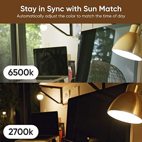 Wyze Bulb Color, 1100 Lumen WiFi RGB and Tunable White A19 Smart Bulb, Works with Alexa and Google Assistant, Two-Pack 2 Pack