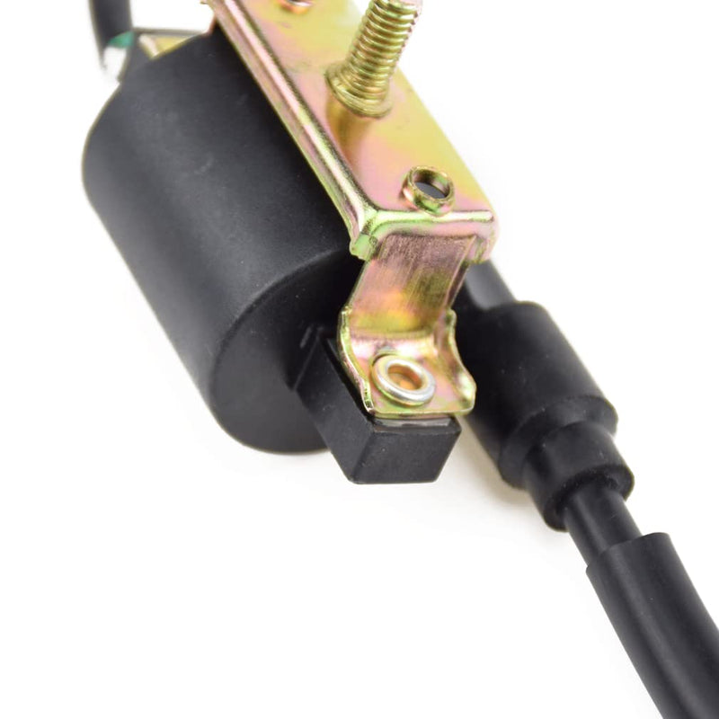 HIAORS Ignition Coil and A7TC Spark Plug for Coolster 125cc 110cc 90cc 70cc 50cc Taotao DB10 Cheetah Roketa Baja Kazuma Meerkat 50 Falcon 90 Apollo DB21 Chinese Kids ATV Quad 4 Wheeler Dirt Bike Parts