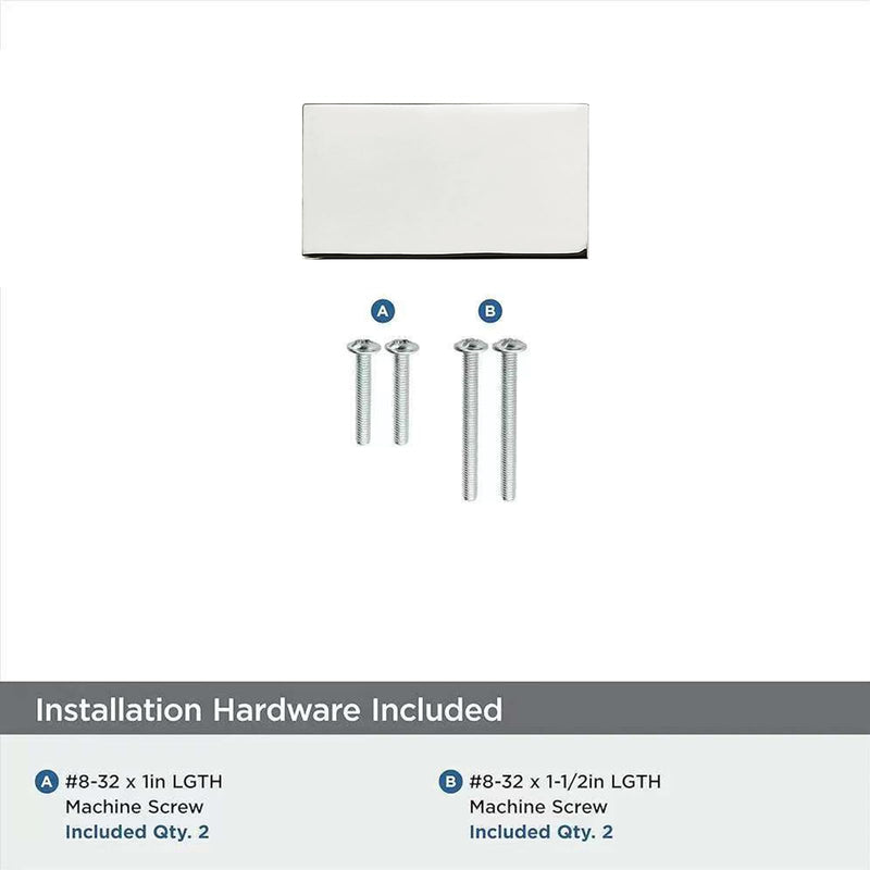 khtumeware 10 Pack Square Zinc Cabinet Knobs for Drawers and Cupboards-Screw-On,1-9/16 Inch Diameter,Polished Nickel Finish,5/8 Inch Hole Center(Perfect for Kitchen, Bathroom & Furniture Hardware) Polished Nickel