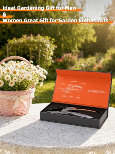 Heavy‑Duty Ratchet Pruning Shears,Hand Secateurs for Garden Work