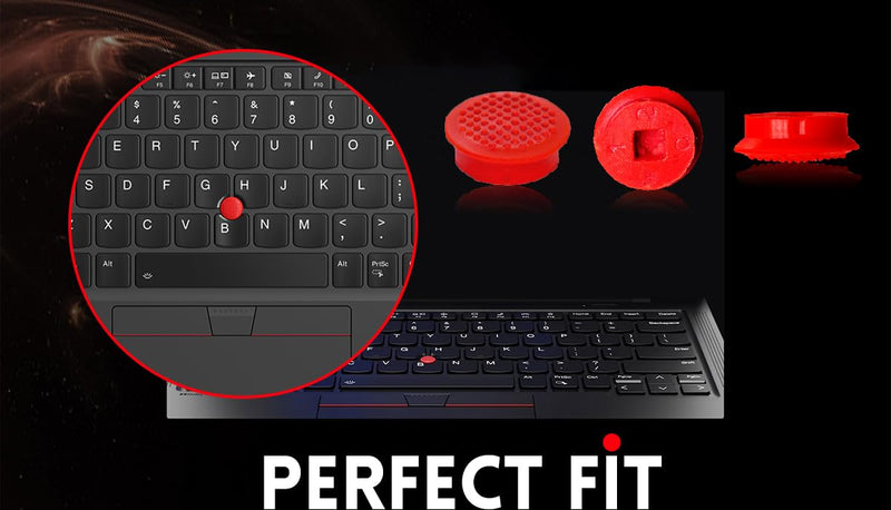 LeFix 3PCS Trackpoint Caps 3.0mm Red for Lenovo Thinkpad T14s Gen 2,3,4|T14 Gen 4,3|T16 Gen 2,1|L13 Gen 2,3,4|L13 Yoga Gen 2,3,4|L14 Gen 1,2,3,4|L15 Gen 1,2,3,4、Check Compatibility on Description 3mm Height