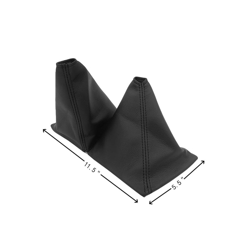 Manual Shift Boot Cover, Shifter Cover Fits for Toyota 4Runner Pickup 4x4 5spd 1984-1989 Black, 11.5" Length Frame Black-11.5"