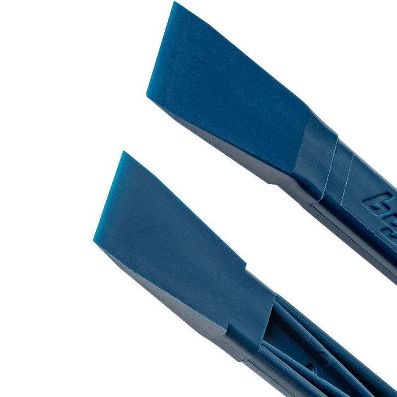 Bojo Tools - 7/8" Wide Plastic Shallow Angled Scraper - Heavy Duty 5-PACK