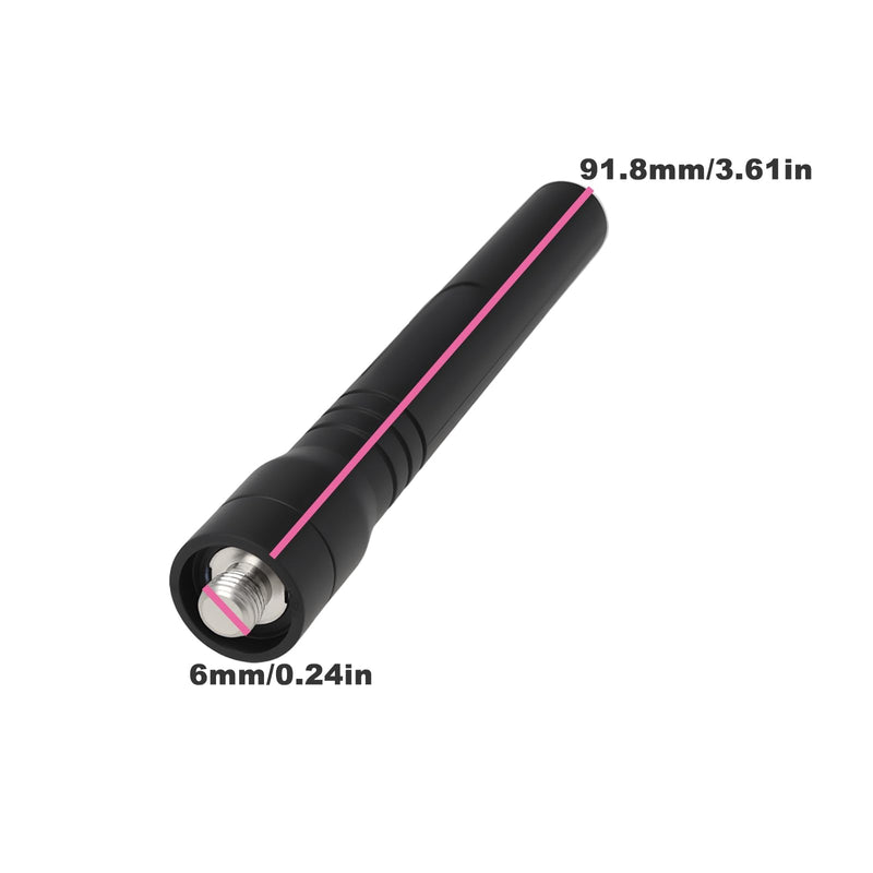5pcs UHF Radio Antenna 400 to 470 MHz Compatible with Mag One A6 A8 Compatible with Motorola BPR40