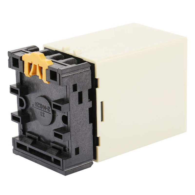 Liquid Level Relay, CJY7-GP/-714 220V 50/60hz -10~ Level Relay Controller with Base for Civil Construction, Water Towers, Sewage Treatment