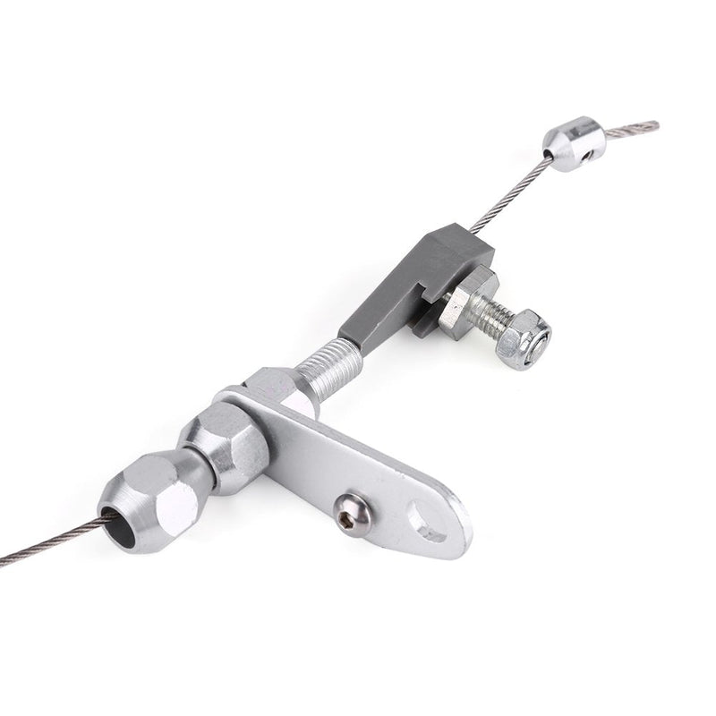 Yosoo Stainless Steel Braided Kick Down Cable Detent Kickdown for C6
