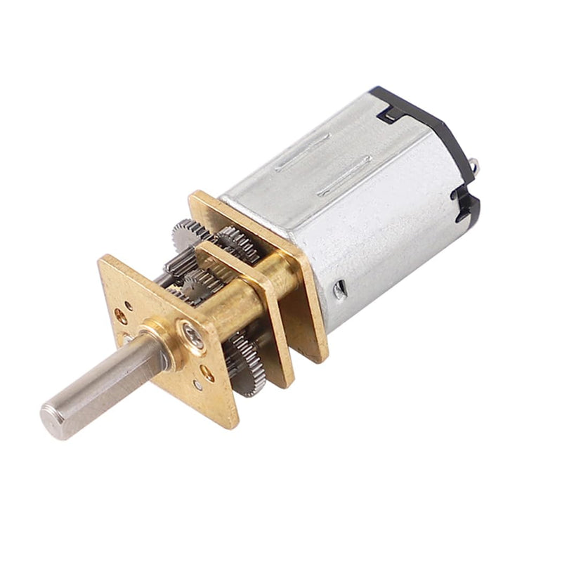 HiLetgo 2pcs GA12-N20 N20 (12V 500RPM) Gear Reducer Motor DC 3V/6V12V N20 Reduction Motor Mini Deceleration Gear Motor Micro Robort Smart Car Motor Multiple Rotation Speed Optional 12V