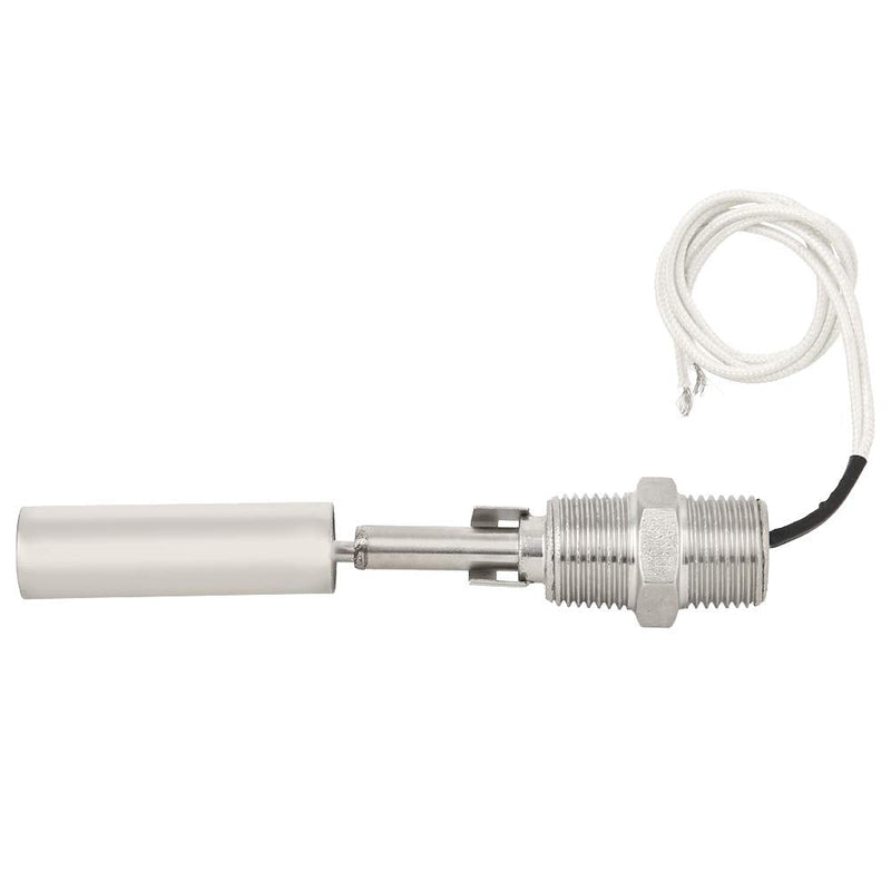 Liquid Water Level Sensor, 304 Stainless Steel Switch 1/2NPT Male Thread DC0-110V Side Mounted Liquid Water Level Sensor Switch for Aquariums Fish Hydroponics Pool