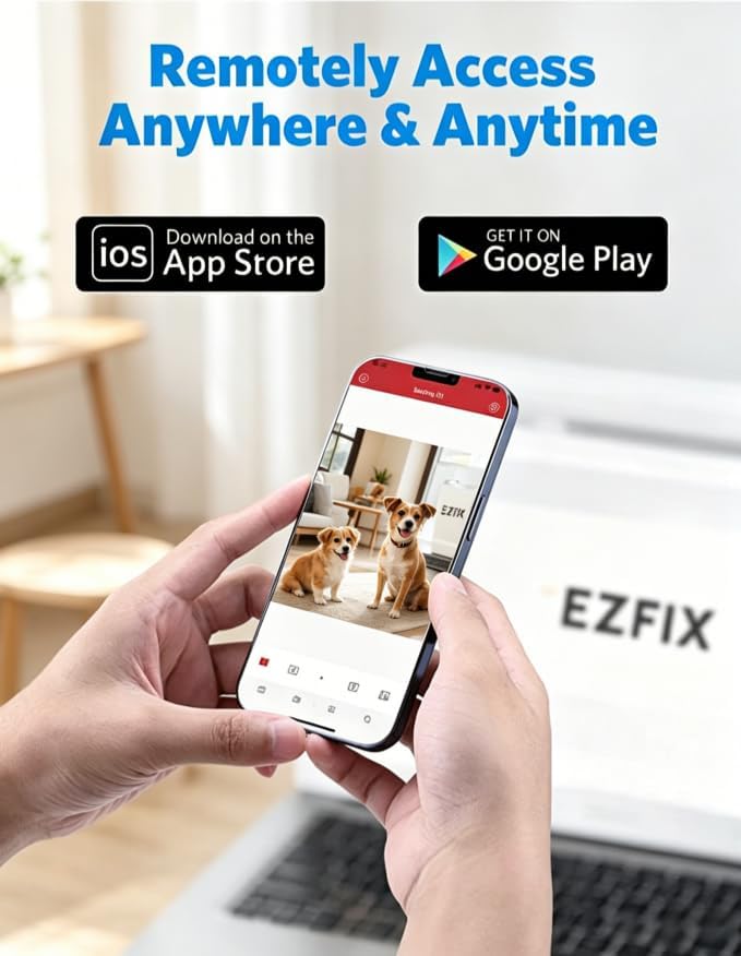HD 1080P Hidden Camera Smoke Detector WiFi Cameras Wireless Small Spy Nanny Cam with Motion Detection, Surveillance Indoor Camera for Home Security No Audio