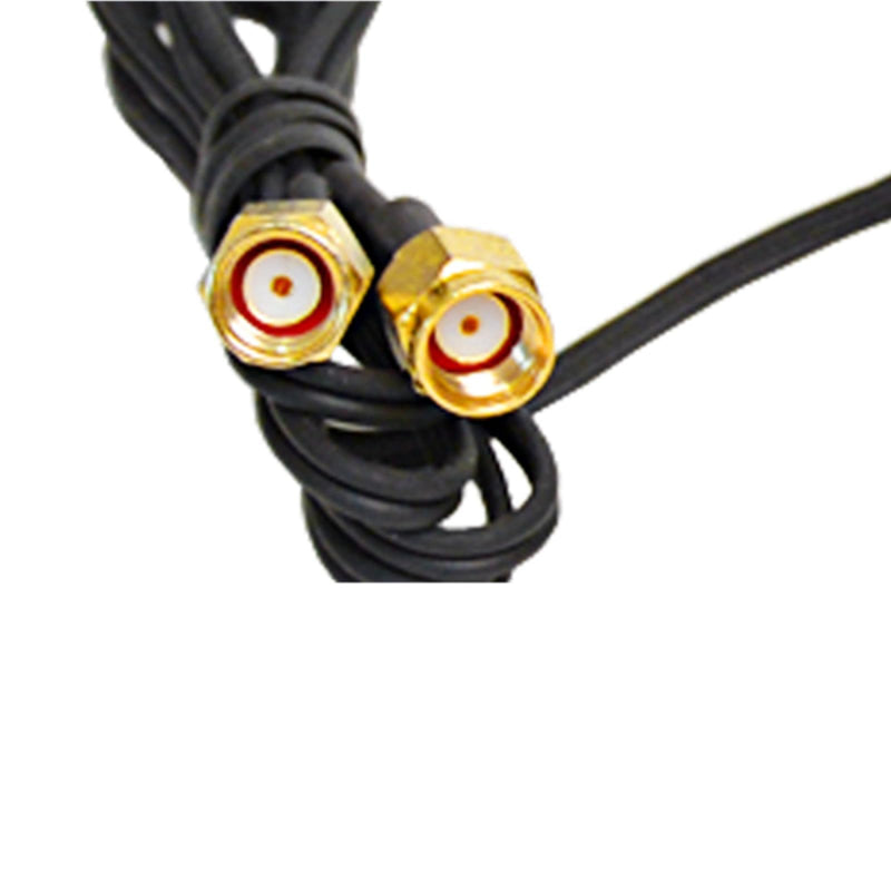 Dual Band WiFi Antenna 2.4GHz 5GHz RP-SMA Magnetic Base Adapter Antenna with 2.7ft Extension Cable for ASUS Z390 Z490 X570 Motherboard 2T2R PCI-E Bluetooth Network Router