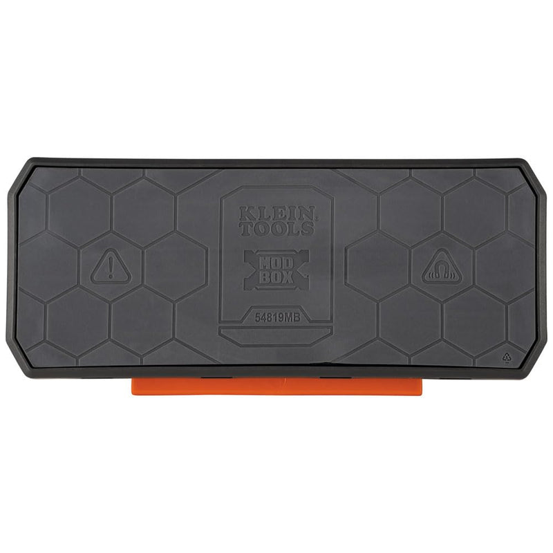 Klein Tools 54819MB MODbox Magnetic Strip, Modular Tool Storage System Side Mounting Accessory, Easy One-Handed Attachment, Strong Magnets