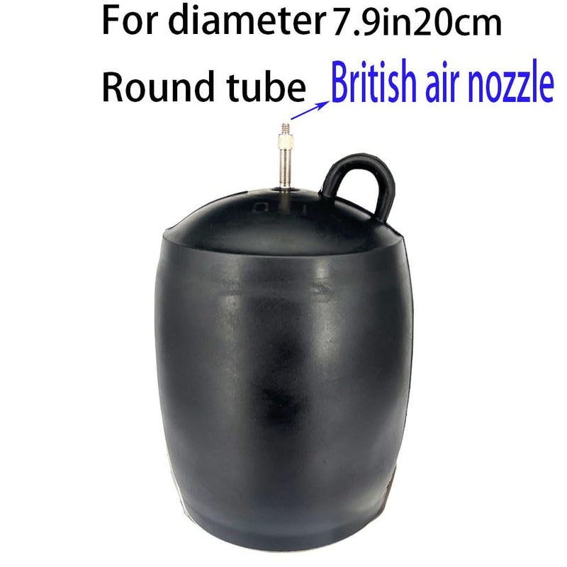 Rubber Test Ball Pipe Plug;Multi-Size Test Ball Plug;Test Ball Pneumatic Plug (8in 20cm) 8 inches