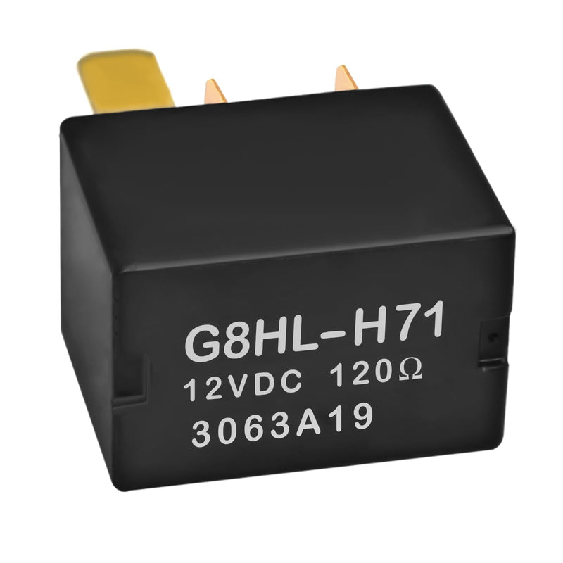 Relay G8HL-H71 (Pack of 4), Automotive Relay 12VDC 39794-SDA-A03 39794-SDA-A05 - Compatible for 2003-2014 Accord 2006-2014 Civic 2007-2014 Acura MDX CR-V