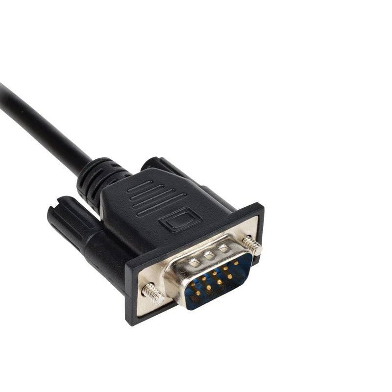 RJ45 to RS232,LFHUKEJI DB9 9-Pin Serial Port Male to RJ45 Female Cat5 Ethernet LAN Console