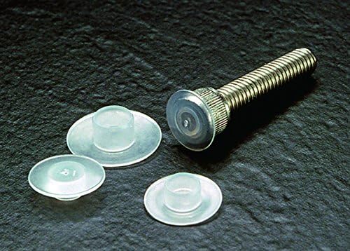 Caplugs SH-25 SH Series, Plastic Finishing Plug for Socket Head Screws, LD-PE, Finishing Plug for Socket Head Screws 1/4", Protective Covers, Production, Maintenance, Repairs, Natural (Pack of 1000)