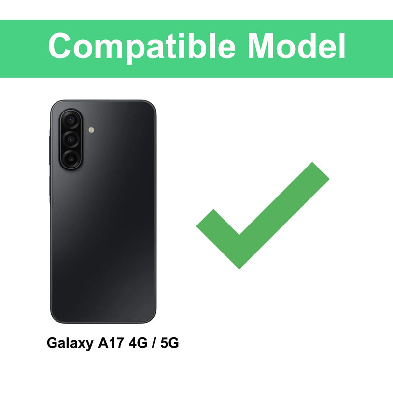 GREEN FUSION 3PCS Rear Camera Lens Glass Replacement Part Compatible with Galaxy A17 4G/5G, with Tools & Instruction