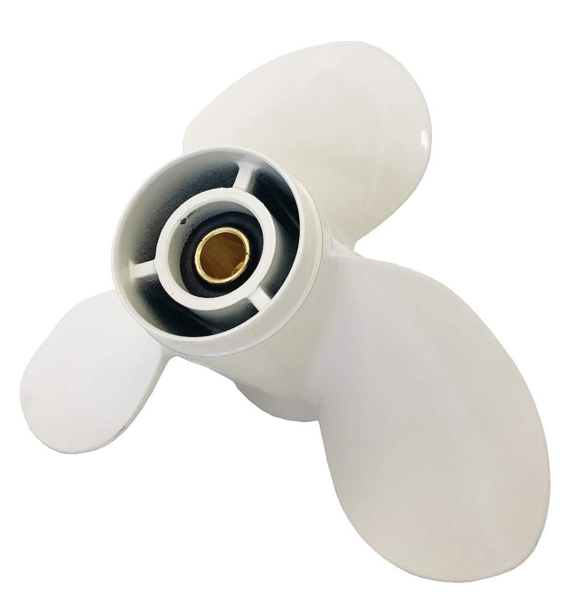 Yamaha Propeller for Outboard Motor 9.9HP 15HP 20HP/ Boat Outboard Propeller 9 1/4x9-J for Yamaha Engine 8 Tooth 63V-45945-00-EL 9.25x9