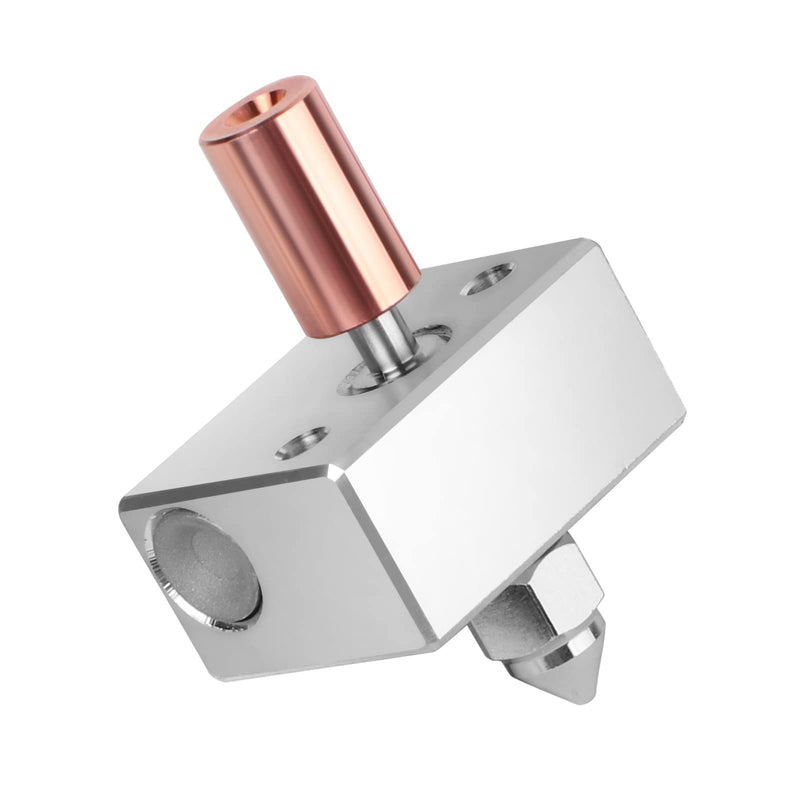 Creality Official Sprite Extruder Upgrade Heater Block Kit High Temperature Pro 300℃ Titanium Heatbreak Plated Copper Nozzle Compatible with Creality Ender 3 S1/Ender3 S1 Pro/CR10 Smart Pro C-High Temperature PRO