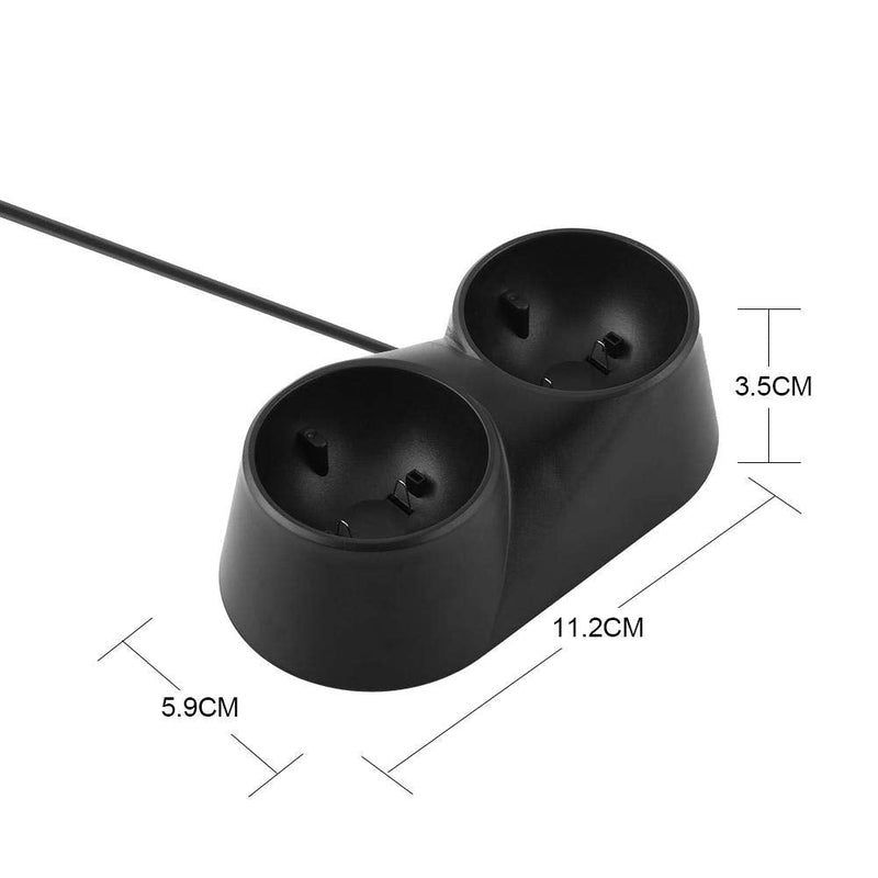 Zer one USB Dual Charging Dock Station Stand Holder for VR Controller
