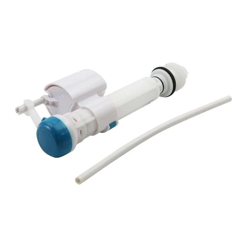 T Tulead Toilet Fill Valve Adjustable Height 7.68"-12", Toilet Flush Valve Replacement Kit G15/16 Plastic Toilet Fill Valve