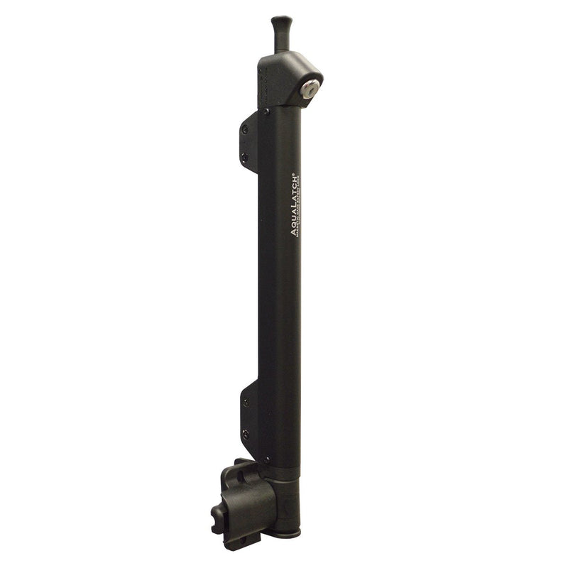 AquaLatch 20 Inch Tall Black Magnetic Pool Child Safety Gate Latch | Keyed Alike | AQUA-20-BK-KA