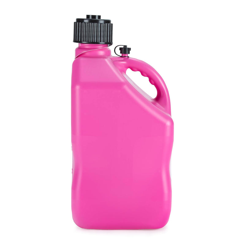 VP Racing 5.5 Gallon Square Motorsport Utility Container Pink with Deluxe Filler Hose