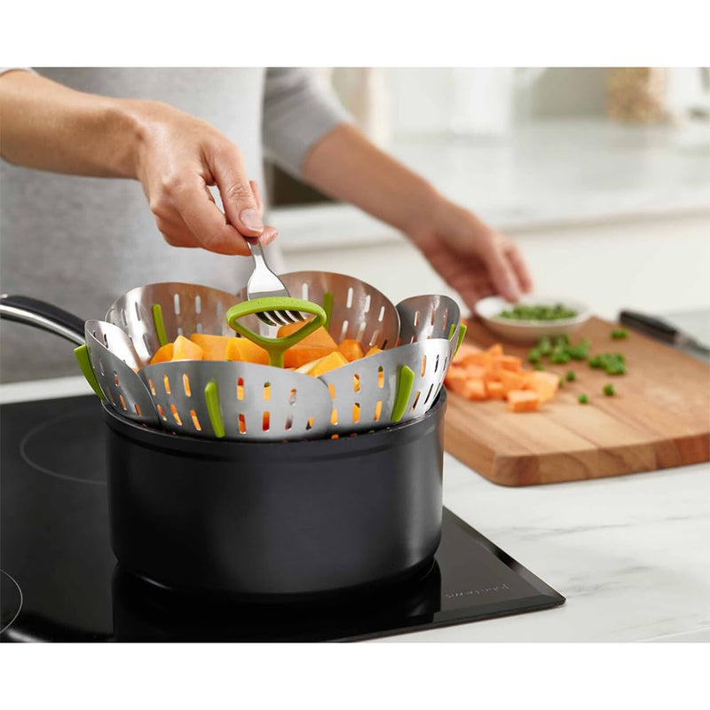 Joseph Joseph - Joseph Joseph Bloom Stainless-Steel Steamer Basket Folding, One-Size