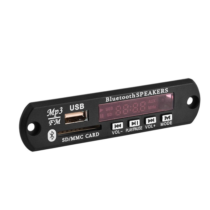 Bluetooth MP3 Decoder Board with USB and SD/MMC Card Slot Audio Bluetooth Module USB SD FM Hands- Call with Remote Control