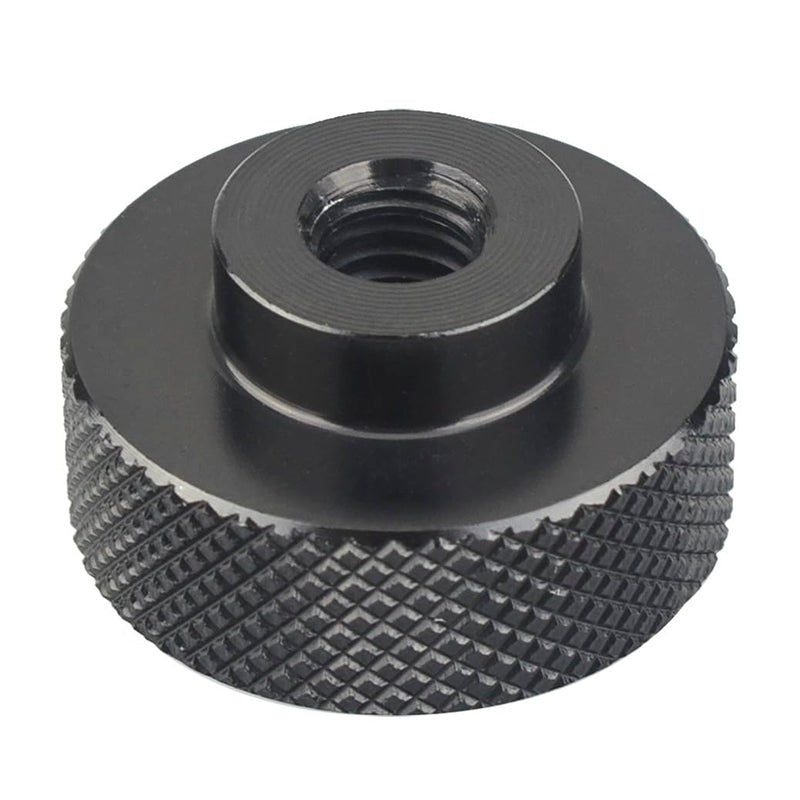 3mirrors Welding Hood (Pipeliner) Helmet Fasteners Headgear Replacement Parts Accessories Screws Flip Hood Aluminum - 1 Pair (Black Anodized Knurled) Black