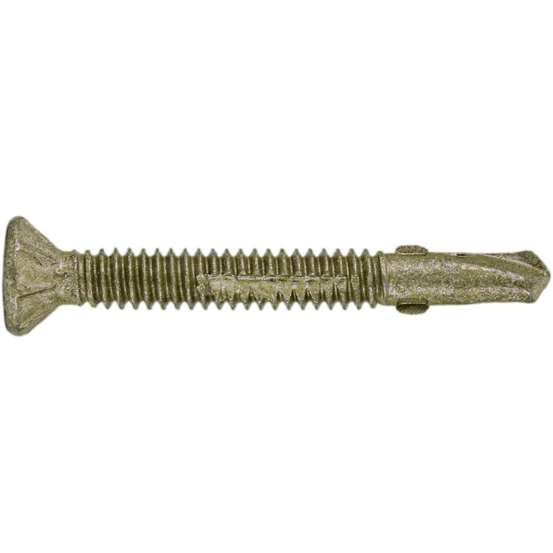 10x1-5/8 Reamer Tek Torx/Star Head Self-Drilling Wood to Metal Screws - for Flatbeds, Trailers - T-30 Torx Screw Head 1 Pound 113 Screws #10 x 1-5/8" - 1 lb 113 Screws