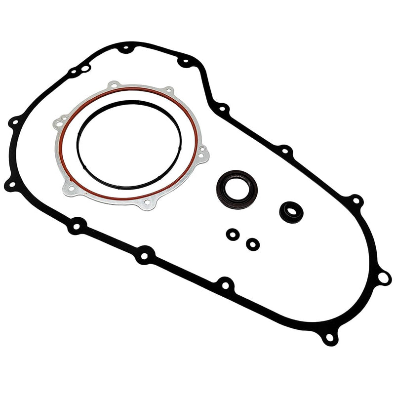 Primary Cover Gasket Kit Compatible with Harley Davidson Road King Street Glides Electra Glide Ultra Limited FLHT 2007-2017