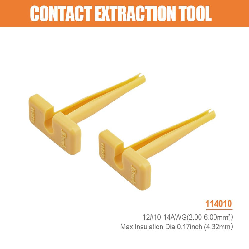 JRready ST6485 DTP DTHD Connector Kit, Deutsch Connector Kit with 2 4 Pin DTP Connectors and 1 Pin DTHD Connectors, Size 12 Solid Contacts 12-16AWG, Removal Tools