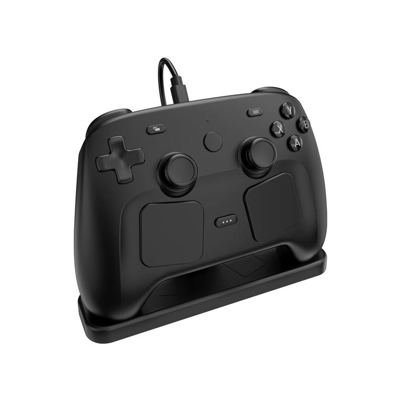 Desktop Charing Stand for Steam Controller 2 (2026) | Steam Controller 2 Holder Base,Cable Management,Puck Support and Anti-Slip Silicone Pad