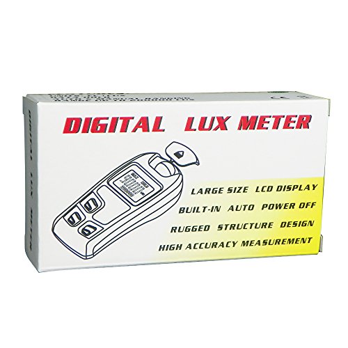 Leaton Light Meter, Digital Luxmeter, Digital Illuminance Meter,