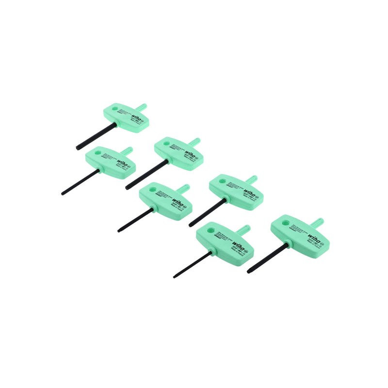 Wiha 36592 7-Piece Wing Style Plus Set With Stand