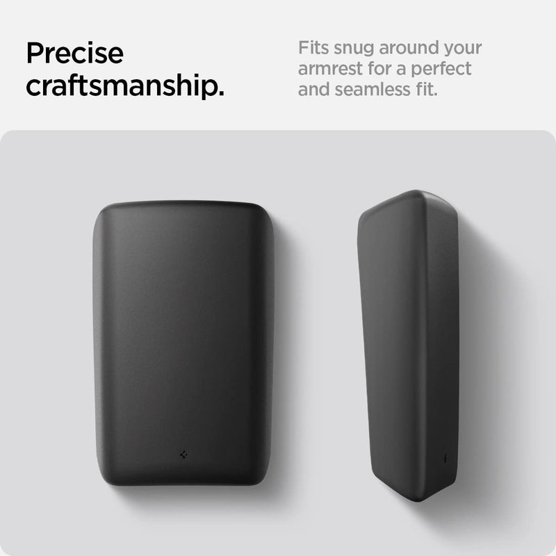 Spigen Center Console Non-Slip Armrest Cover Designed for Tesla Model 3/Y 2023/2022 with EZ Snap On Instant Install [Not Compatible with Model 3 2024 Refresh] Black
