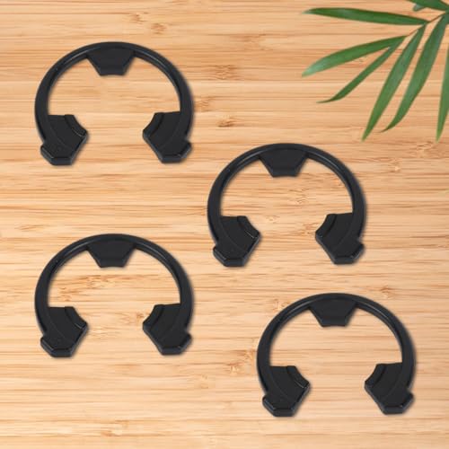 Water Softener Seal Kit, 4 Snap Clips (7337563 WS60X10004 1205500 7116713 1205500 7116713) 4 O-Rings (7337571 7170288 900535 STD302213 WSO3X10025) Parts for Kinetic Wares GE Morton