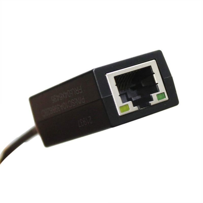 Zahara Adapter Dongle Cable 4X90F84315 SC10A39882BB SC10A39882BD for Lenovo Thinkpad X1 Carbon (2nd Gen 3rd Gen)/X1 Extreme (2nd Gen)/ X380 Yoga/ThinkPad Yoga 370 Ethernet RJ45 Extension 04X6435