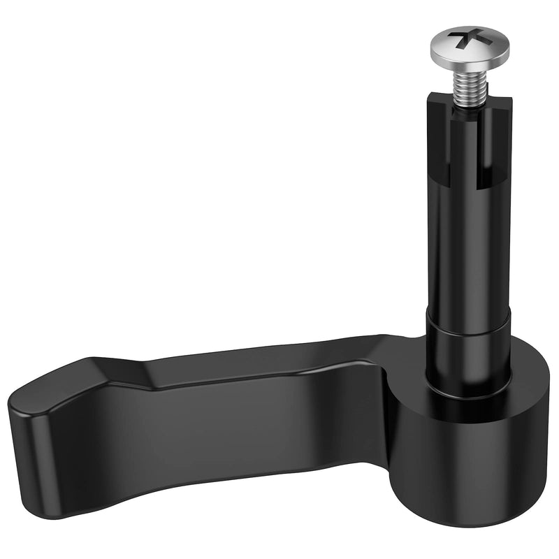 Moker Thumb Throttle Lever for Polaris Sportsman/Scrambler ATV - Aluminum Extended Throttle Lever Compatible for 2009-Up Polaris Sportsman 450 500 550 570 850 1000 XP Scrambler 1000 850 570 - Black