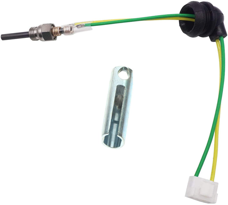 Glow Plug,12V Air Diesel Parking Heater Part with Removal Fitting Tool for Eberspacher Espar Airtronic Heater D2 D4 D4S 252069011300 and Other Aerial Parking heaters