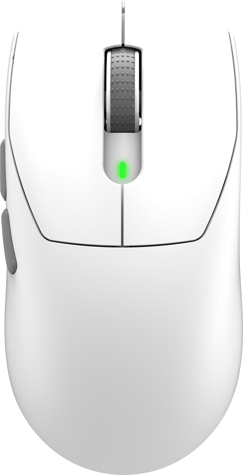 msi Forge GM340 W White Gaming Mouse, 12800 DPI, 50M+ Clicks Micro Switch, Optical Sensor, Ergonomic Ambitextrous Hand Design, RGB Light