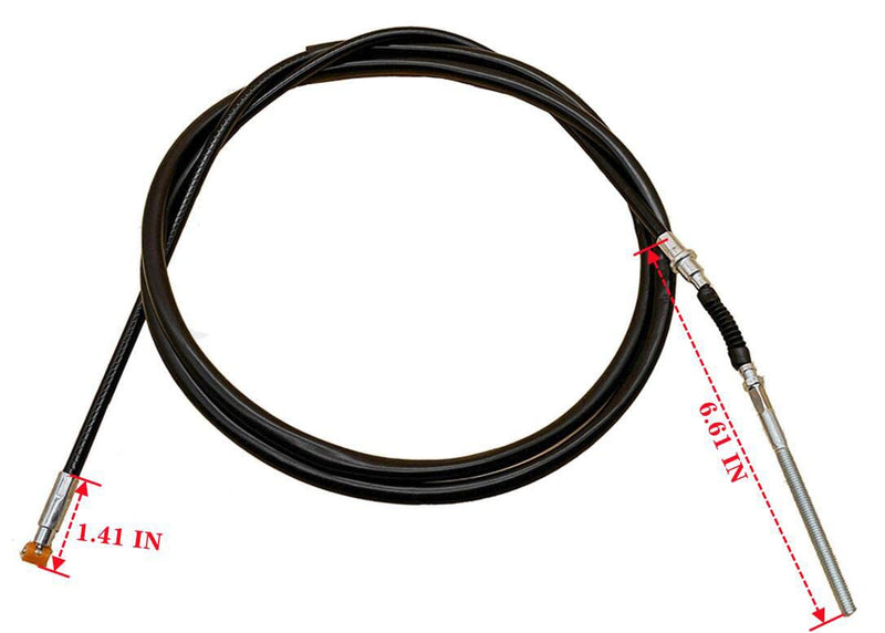 Rear Hand Brake Cable Compatible with Honda TRX300 Fourtrax TRX300FW Fourtrax 350 Foreman 400 450 Rancher 350 TRX 500 TRX500FA Foreman Rubicon 500
