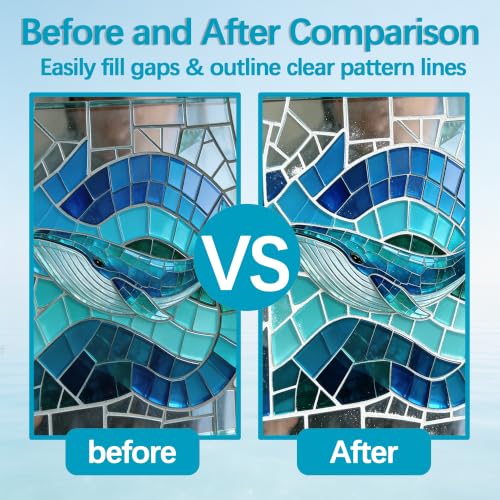 250g Mosaic Powder, Mosaic Grout, Mosaics Tools, Ideal for DIY 8.8oz